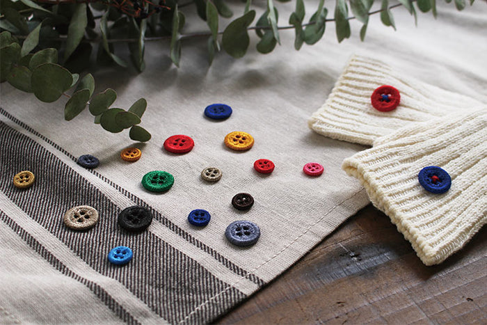 ルッツ様❁専用ページ Set of thread button and thread White & gray pink & red sky & blue