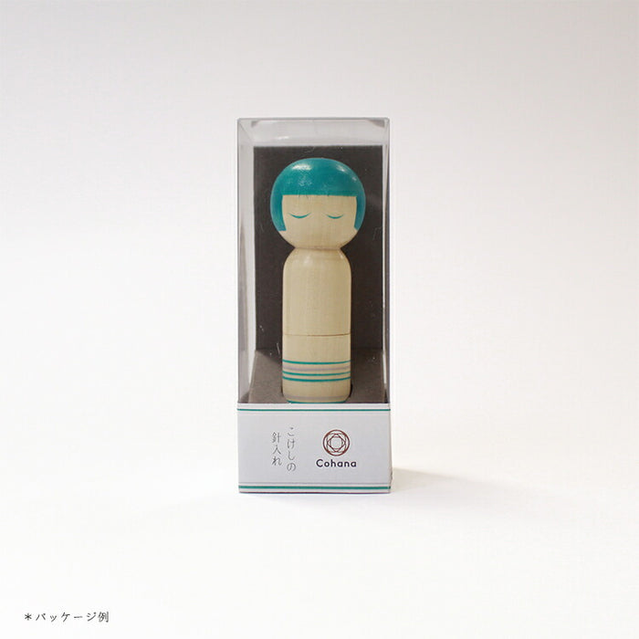 伝統こけし 鳴子系 伝統こけし こけし 墨 九寸 約27cm こけしの岡仁 岡崎 靖男作