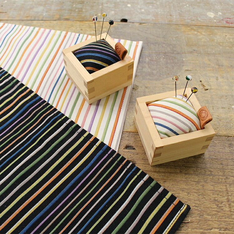 cohana コハナ Kokura Textile Pincushion Set - 小倉織の針山セット KG-SET14