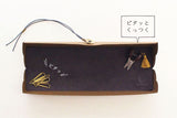 Cohana Kohana Paperboard-Werkzeug-Gehäuse-Set-a Tube Box als Tablett und ein Bambus-Set von Messing-KG-Set15