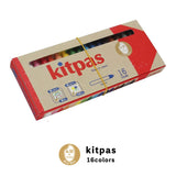 kitpas キットパスミディアム RW 16色 KMRW-16C 日本理化学工業 ギフト おえかき