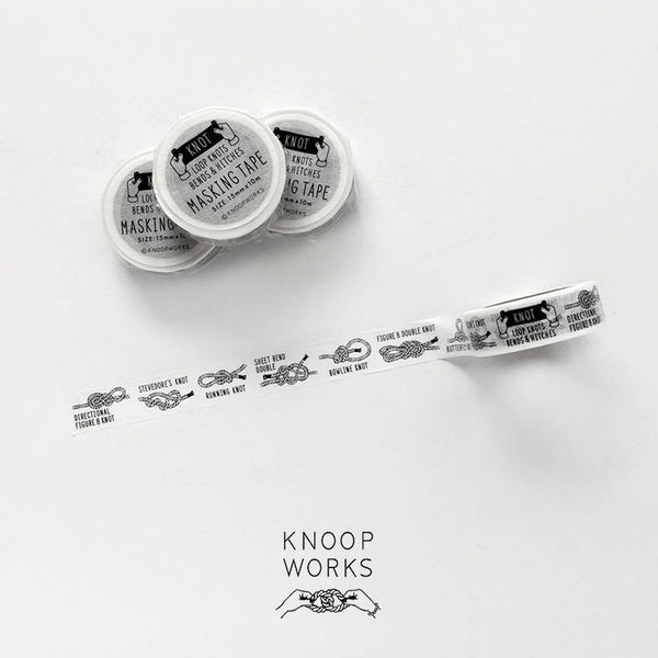 KNOOPWORKS Masking Tape 15mm Knot / Number / MONTHLY MT-02