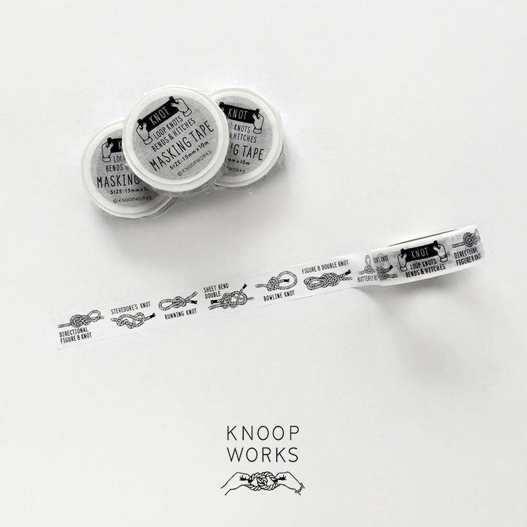 KNOOPWORKS Masking Tape 15mm Knot MT-02