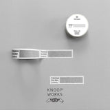 KNOOPWORKS マスキングテープ 15mm リストアップ MT-06