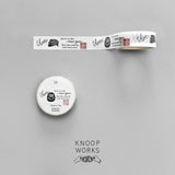 KNOOPWORKS マスキングテープ 15mm NEW YEAR MT-16-NENGA15