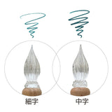 Kuretake Wood Glass Pen Senbonzakura Pen Fino Carácter / Medio