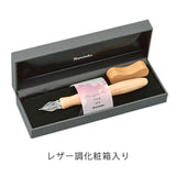 Kuretake Wood Glass Pen Senbonzakura Pen Fino Carácter / Medio