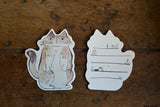 Classiky Traneco Bonbon Cat Cat Cat A set of 40 cards