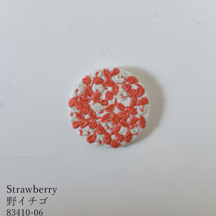 Classiky 点と線模様製作所 刺繍缶バッチ KS-NH062 缶バッジ – gute gouter