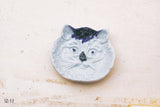 倉敷意匠 classiky 猫の陽刻豆皿