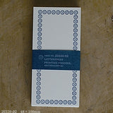 Classiky 凸版印刷 メモカード 50枚入り ST005