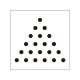 Oscolabo-Briefmarke Katachi × Moyou-Dreieck