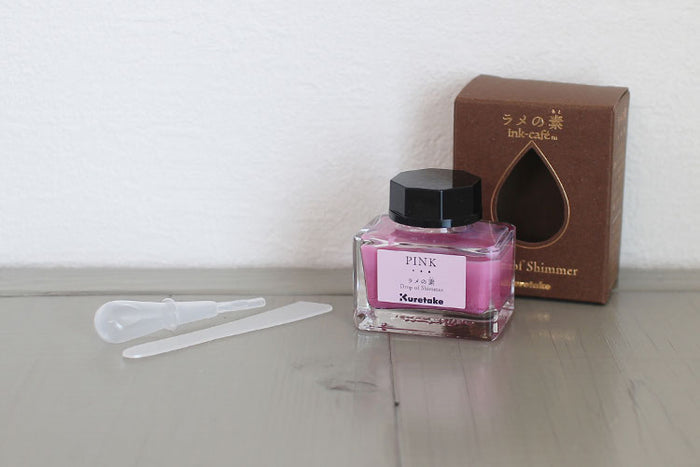 くれたけ 呉竹 ink-cafe ラメの素 レッド 赤 RED ピンク PINK ブルー