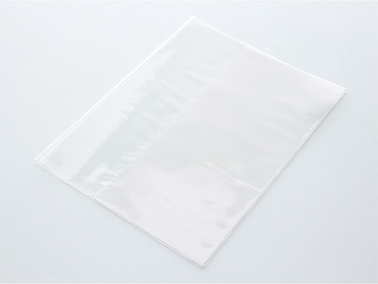 Midori MDノートカバー 透明 A4変形判 PVC製