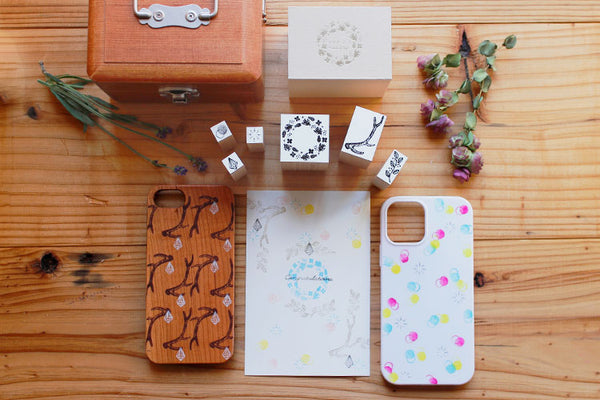 OSCOLABO Gute Gouter コラボ オリジナルスタンプ イノチノワ Circle of Life