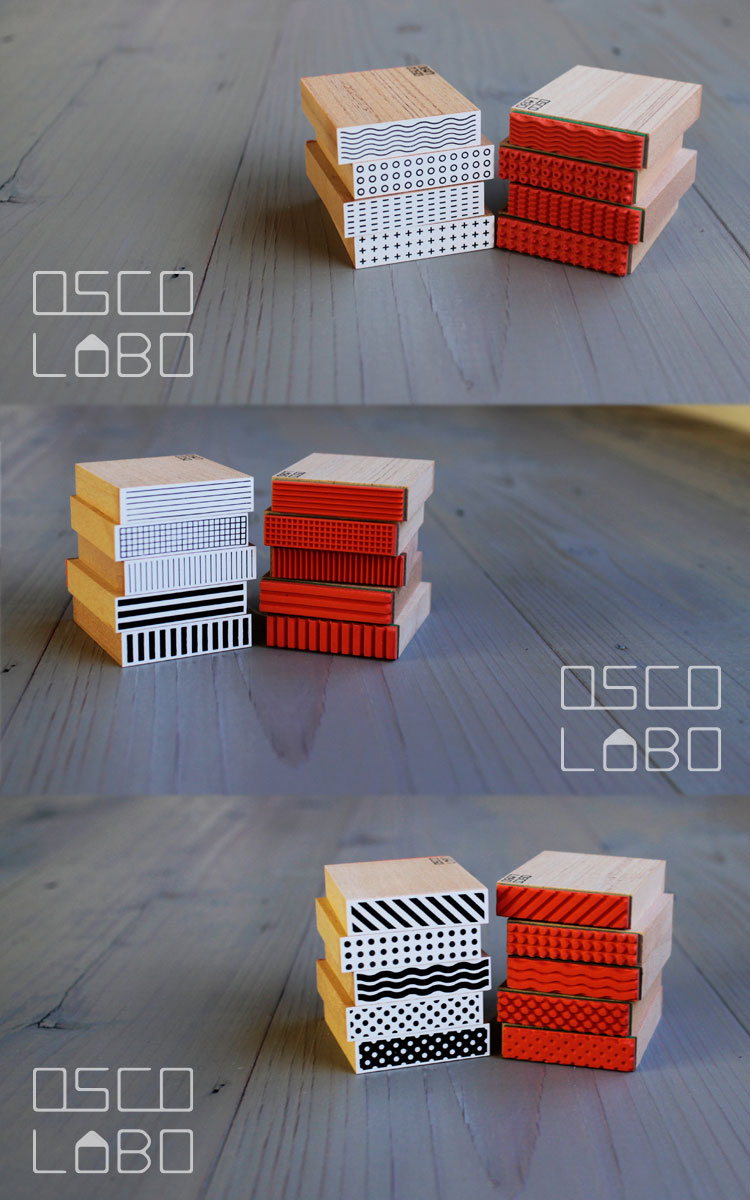 OSCOLABO スタンプ テープ（太）