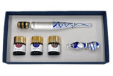 タチカワ 立川ピン製作所 プレミアムセット スパイラル ペン先 ペン軸 ペンレスト インク セット PSSP01 ガラスのペン軸セット 嗜好品 ギフト