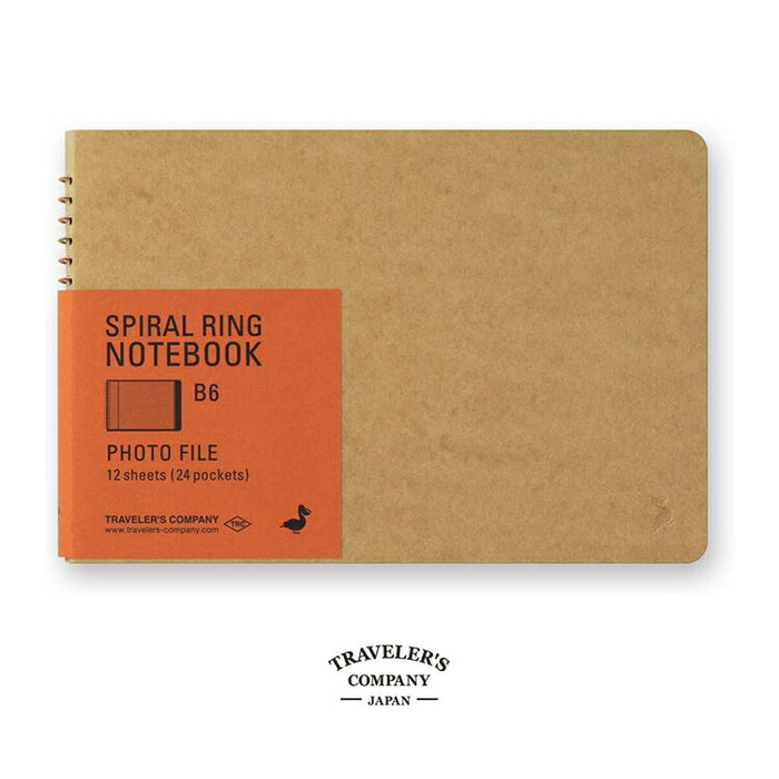 Traveler's Company Spiral Ring Note B6 Photo File – gute gouter