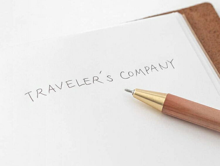 Traveler's Company ブラス ボールペン 真鍮無垢