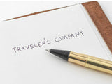 Traveler's Company ブラス ローラーボールペン 真鍮無垢